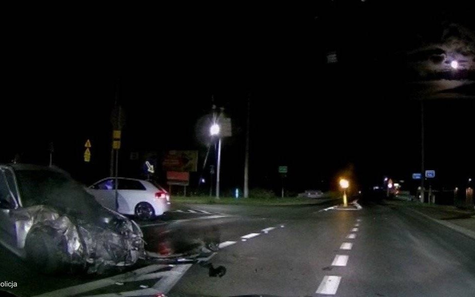 Wypadek – jeden kierowca po narkotykach, drugi uciekł