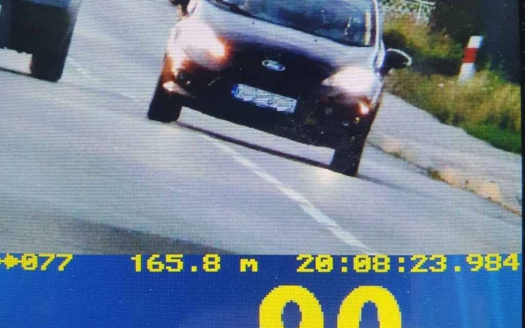 Kaskadowy pomiar prędkości – 65 wykroczeń