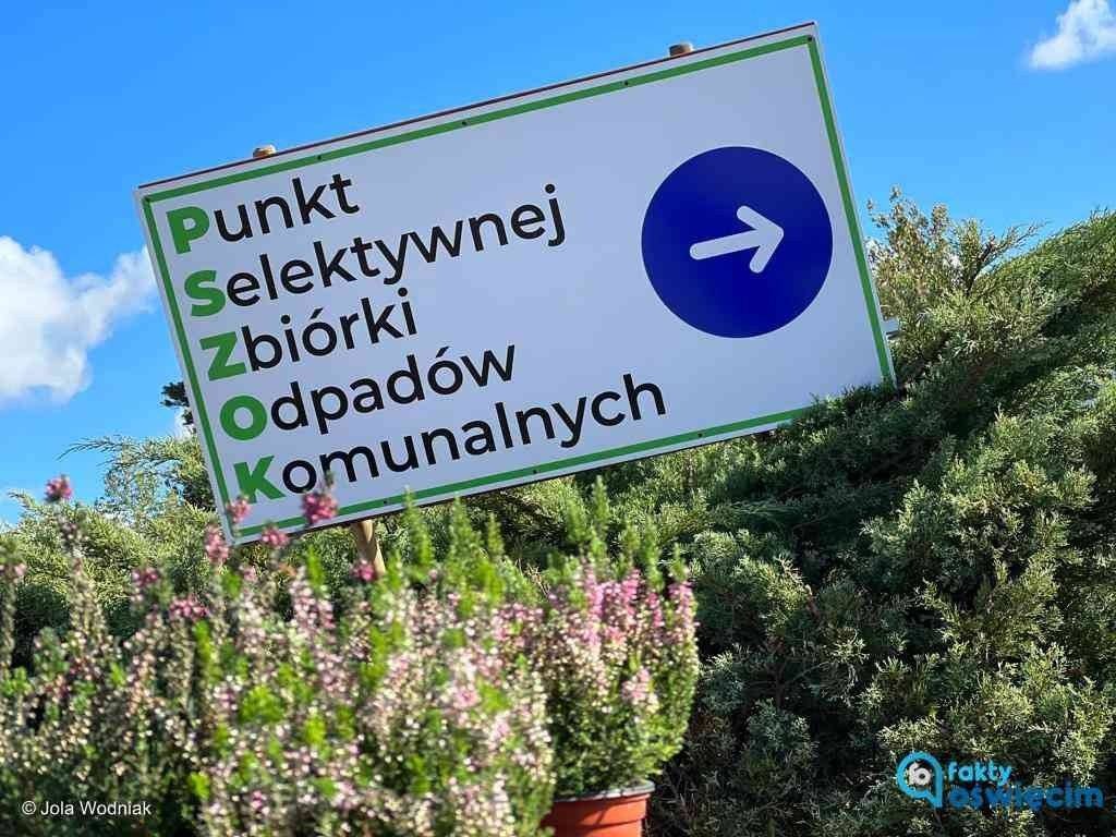 Kwiaty za odpady
