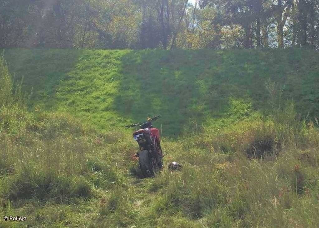 Potrącił motocyklem policjanta. Sąd orzekł areszt tymczasowy