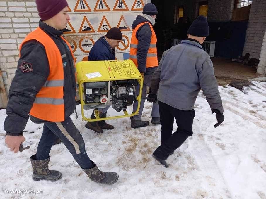 Piece i agregaty pojechały do Ukrainy