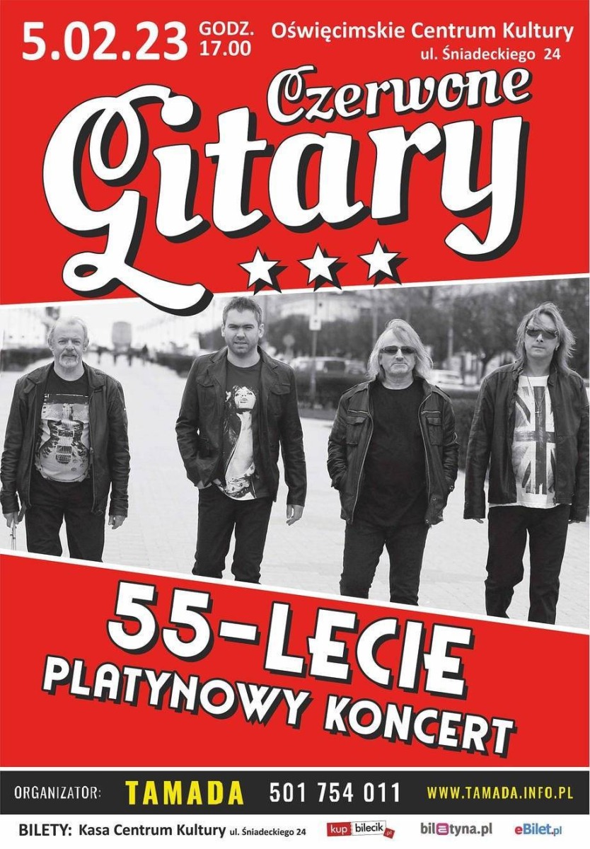 Czerwone Gitary. Platynowy koncert 55-lecia w OCK