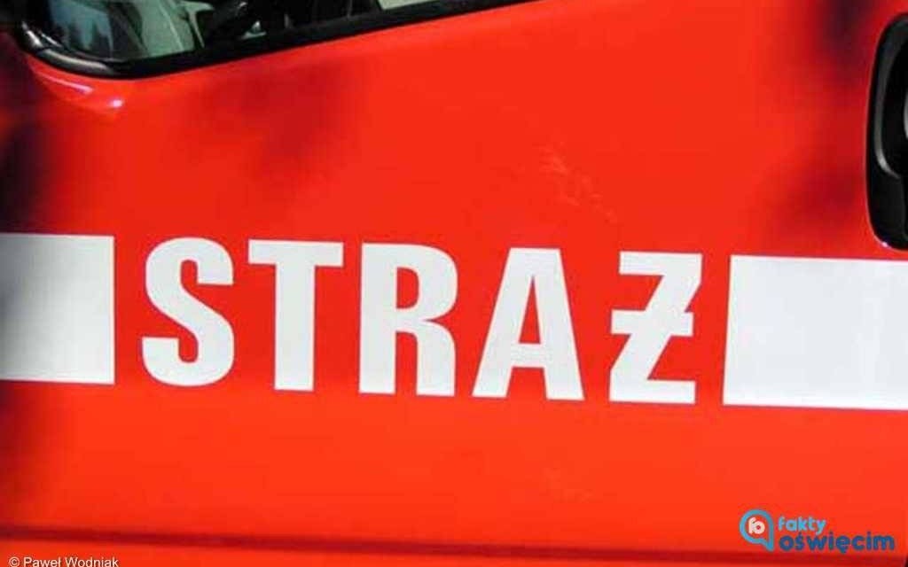 Uszkodzony gazociąg w Kętach