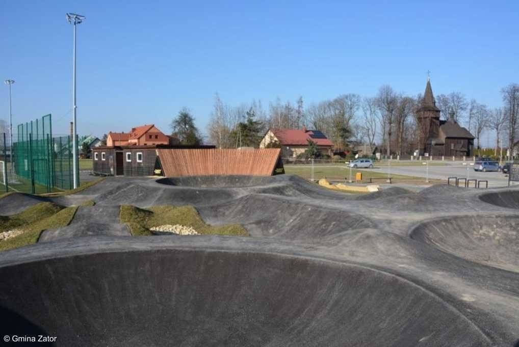 Pumptrack i skillspark w Palczowicach – FOTO
