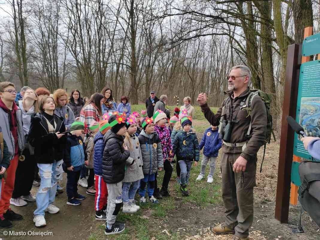 Na spacer przez Łęg Kamieniec 
