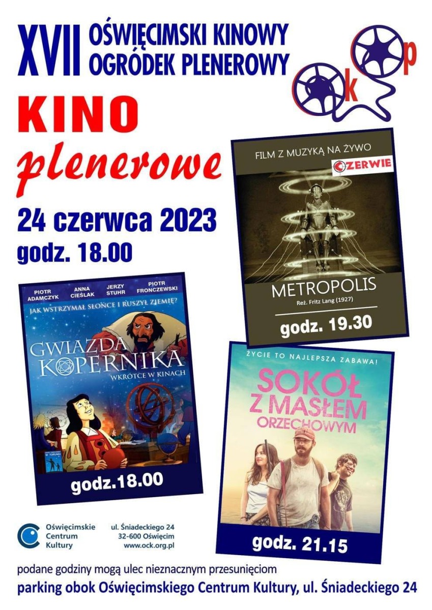 17. Oświęcimski Kinowy Ogródek Plenerowy na rozpoczęcie wakacji