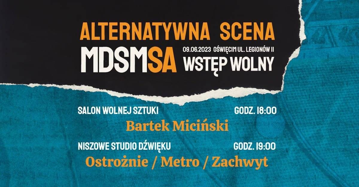Ostrożnie, Merto i Zachwyt na scenie MDSM