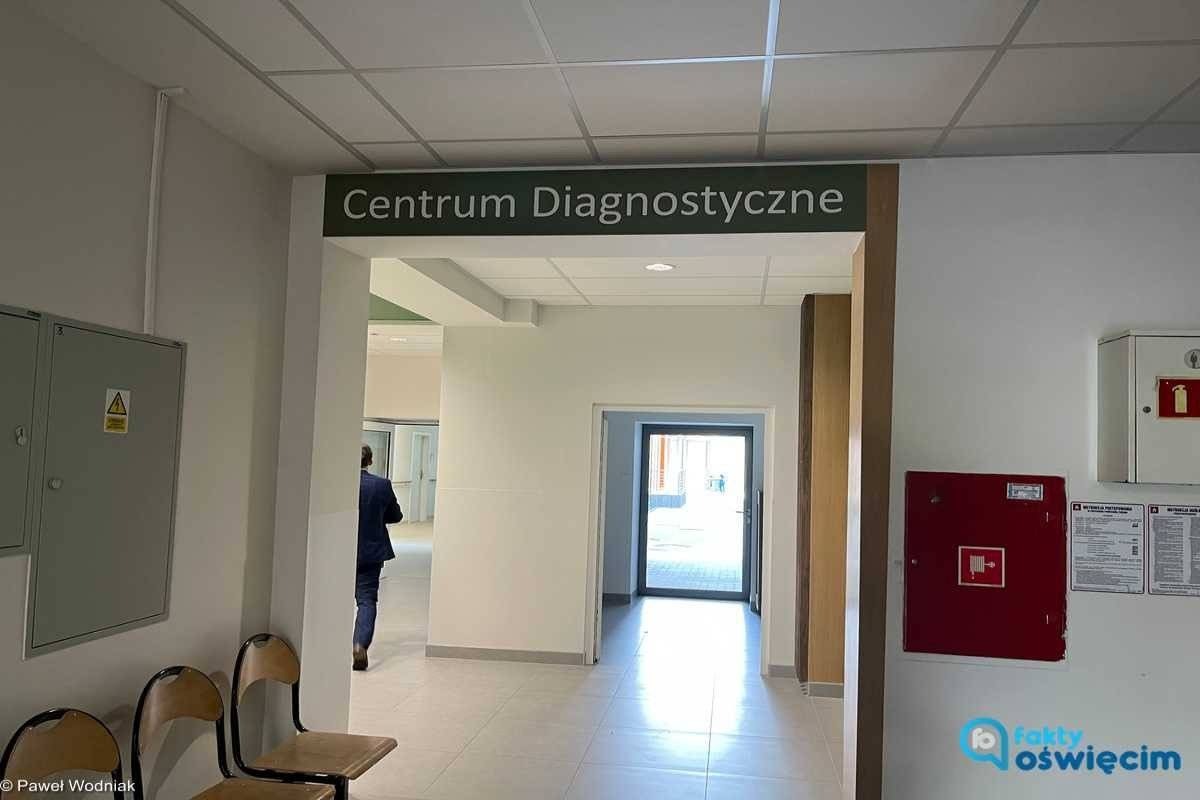 Szpitalny punkt pobrań w centrum diagnostycznym