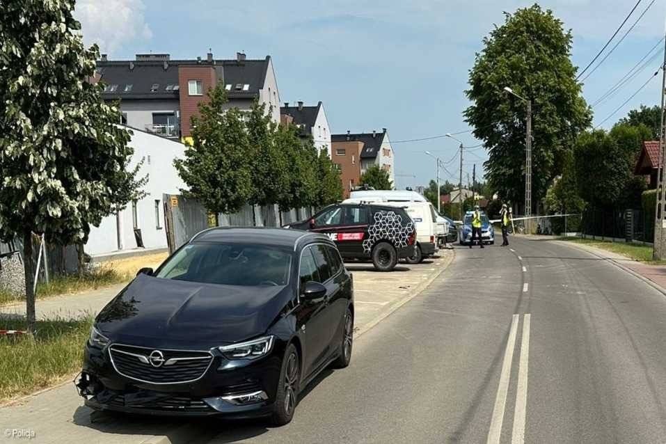 Potrącenie dziecka jadącego na hulajnodze