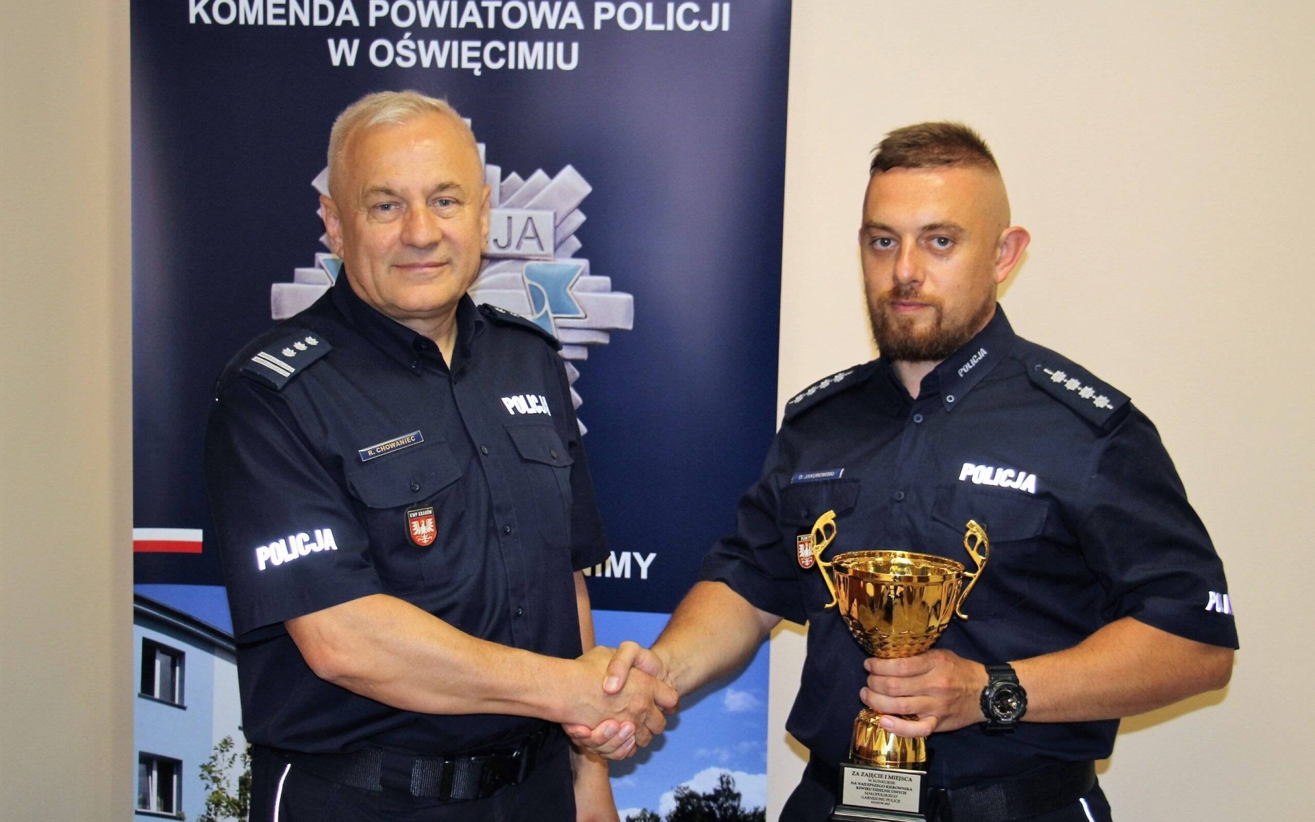 Najlepszy szef dzielnicowych w Małopolsce jest z Oświęcimia