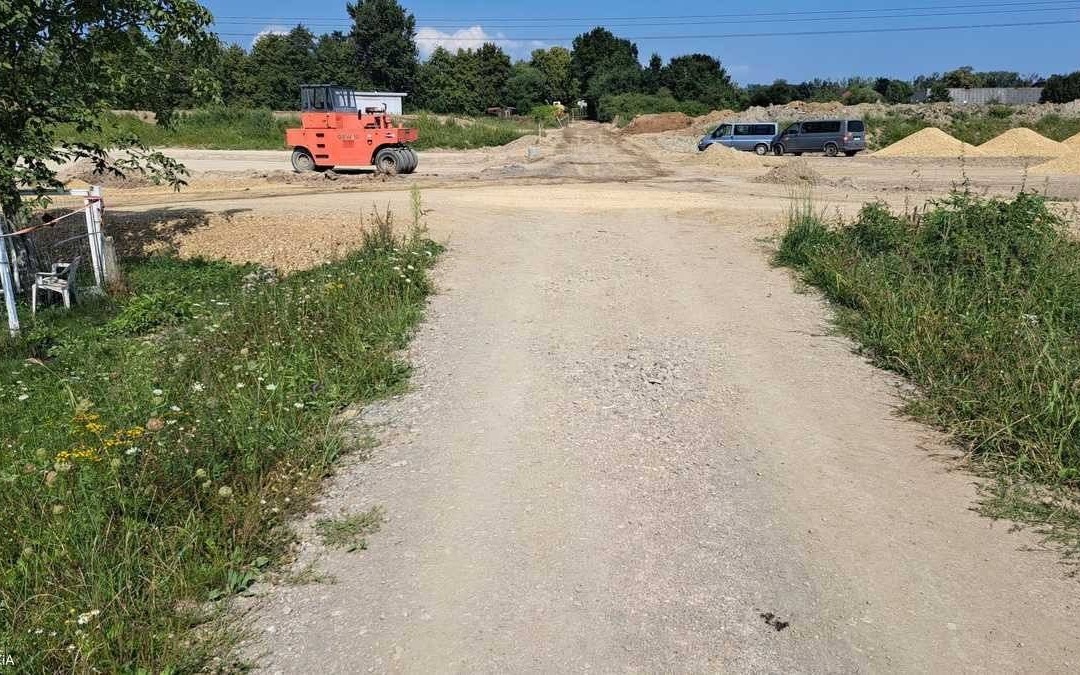 Ulica w Pławach niedostępna dla kierowców