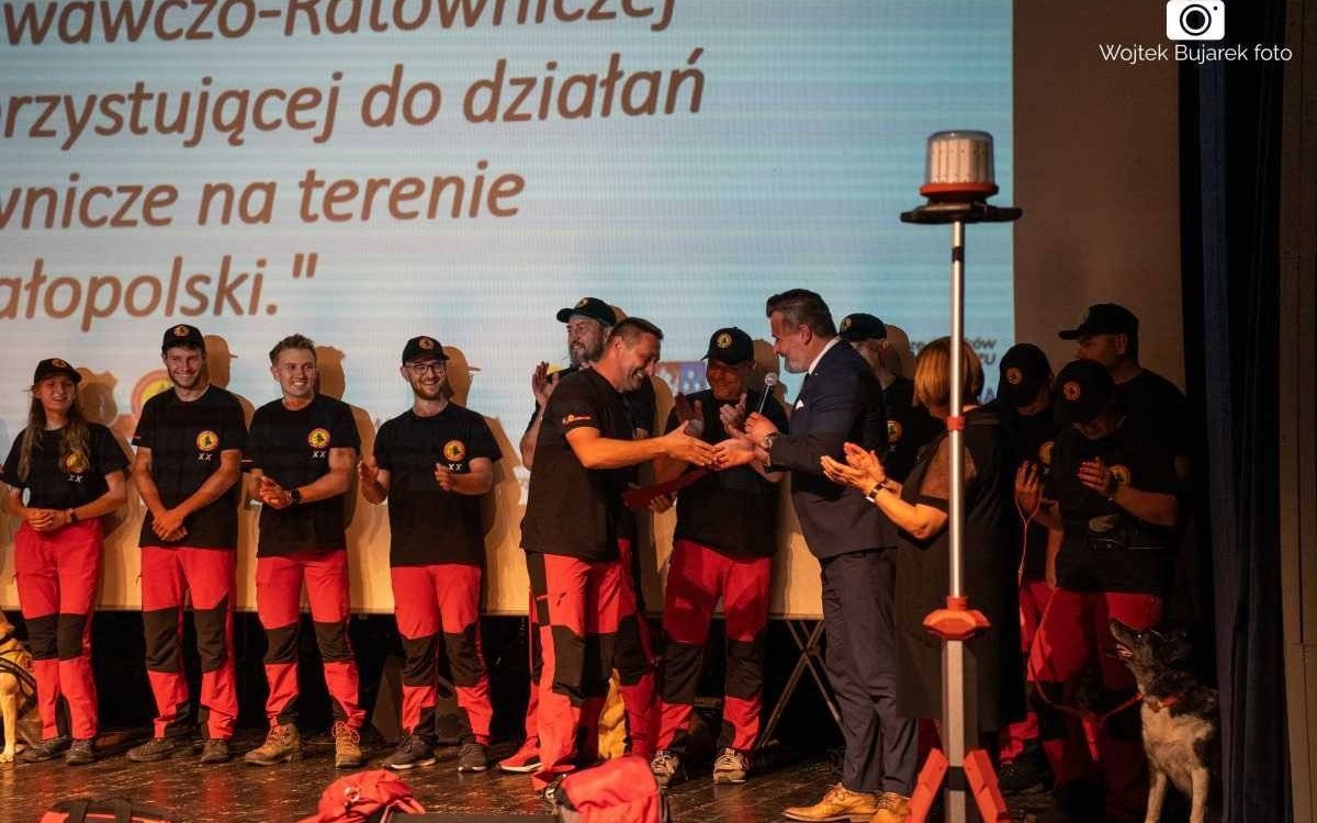 Dwadzieścia lat Grupy Poszukiwawczo-Ratowniczej w Kętach