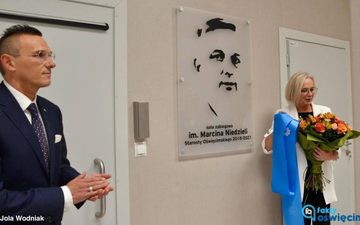 Marcin Niedziela patronem sali zabiegowej w Carincie – FILM, FOTO