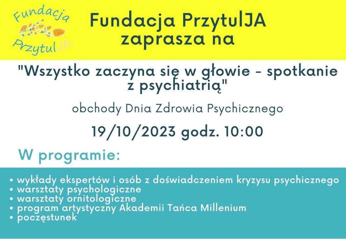 Wszystko zaczyna się w głowie – spotkanie z psychiatrią
