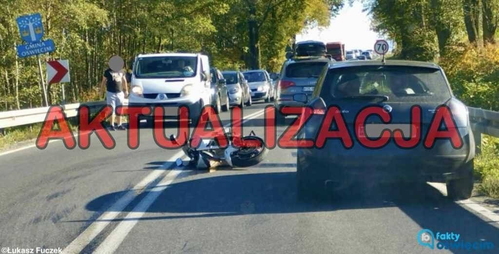 Nie żyje motocyklista z czwartkowego wypadku drogowego