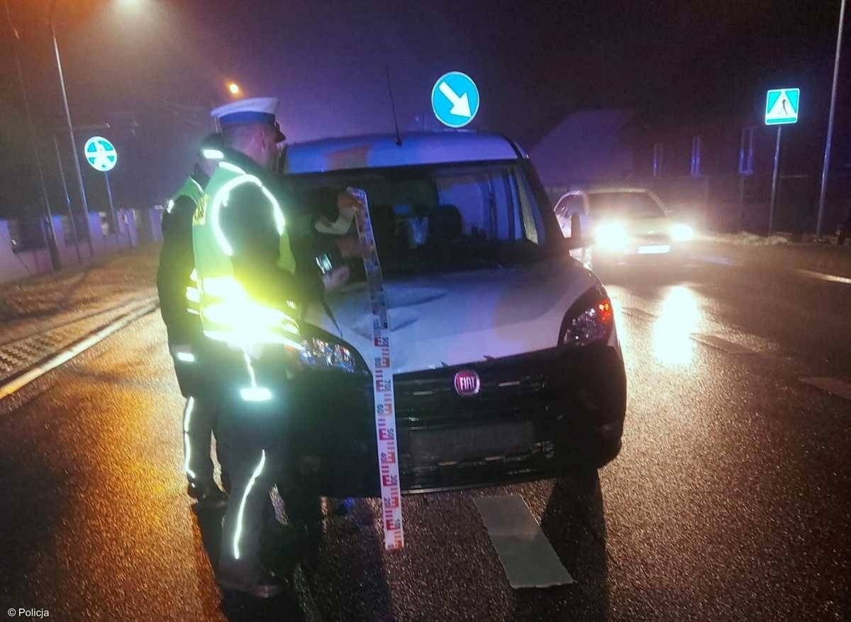 Potrącili pieszego w Nowej Wsi i rowerzystę w Gorzowie – FOTO