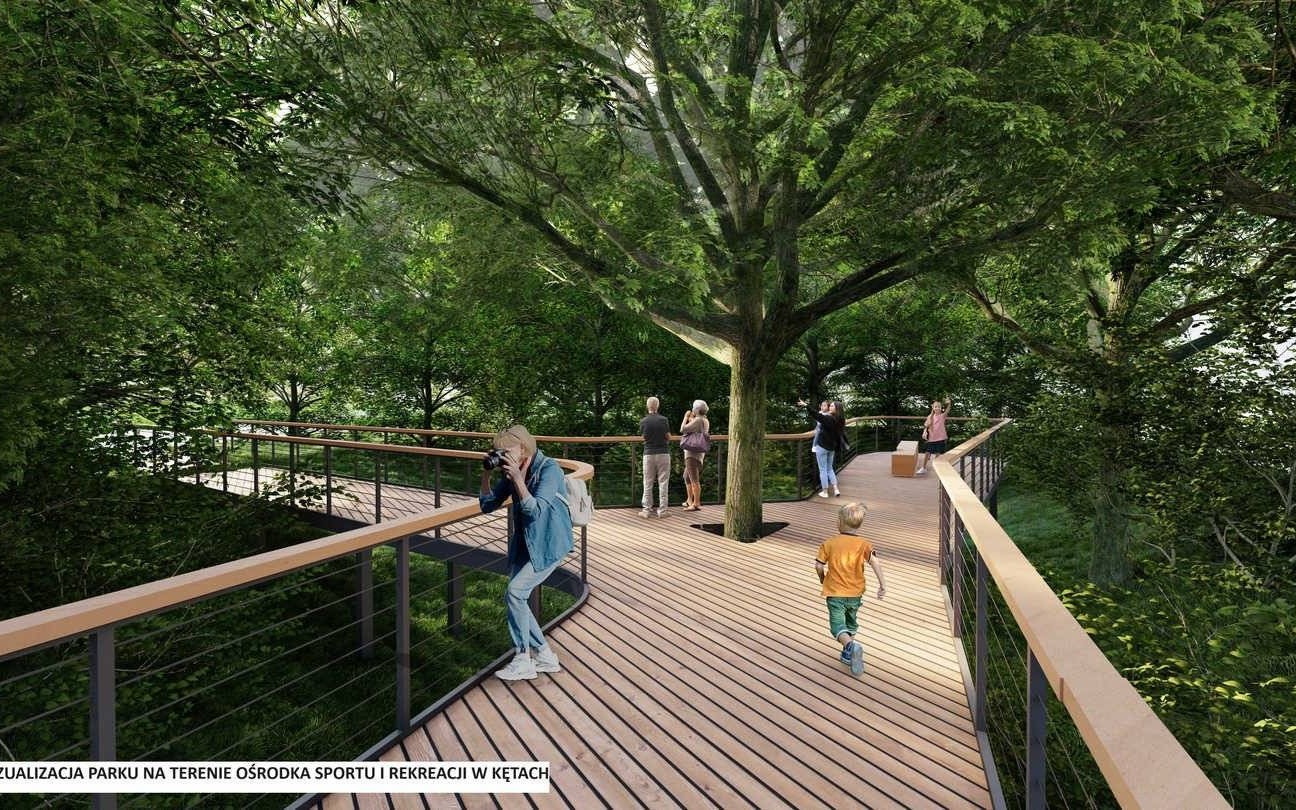 W gminie Kety powstaną parki kieszonkowe? – WIZUALIZACJA