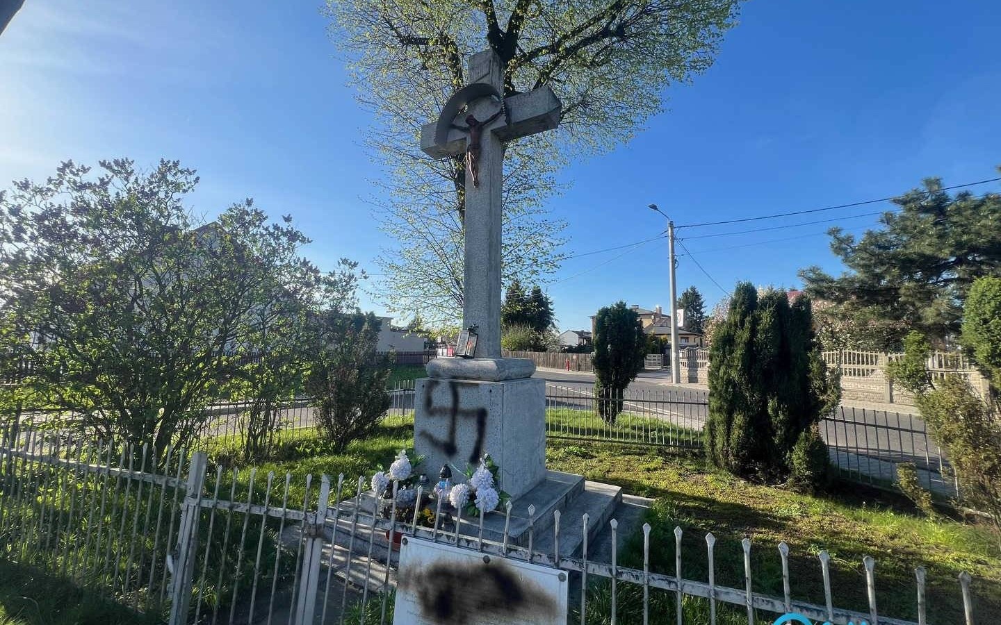 Sprawca propagowania nazizmu z zarzutami – FOTO