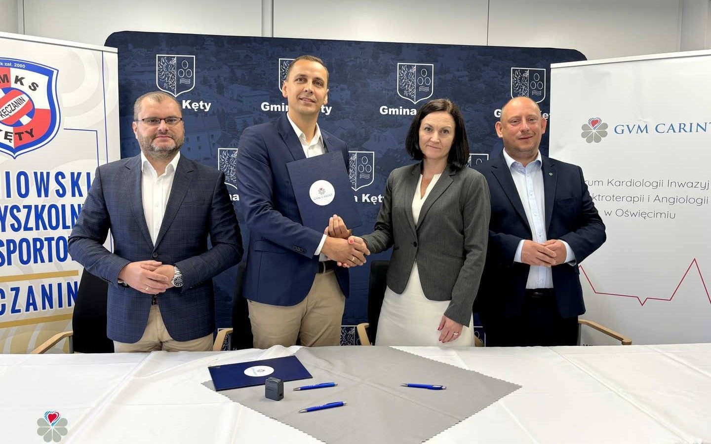 Sport to zdrowie. Nowa współpraca GVM Carint i UMKS Kęczanin Kęty – FILM