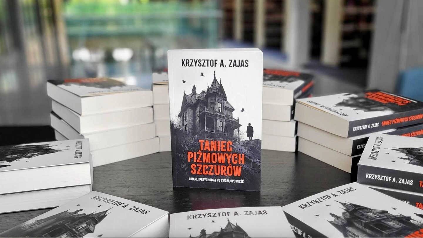Krzysztof A. Zajas opowie o swojej najnowszej powieści