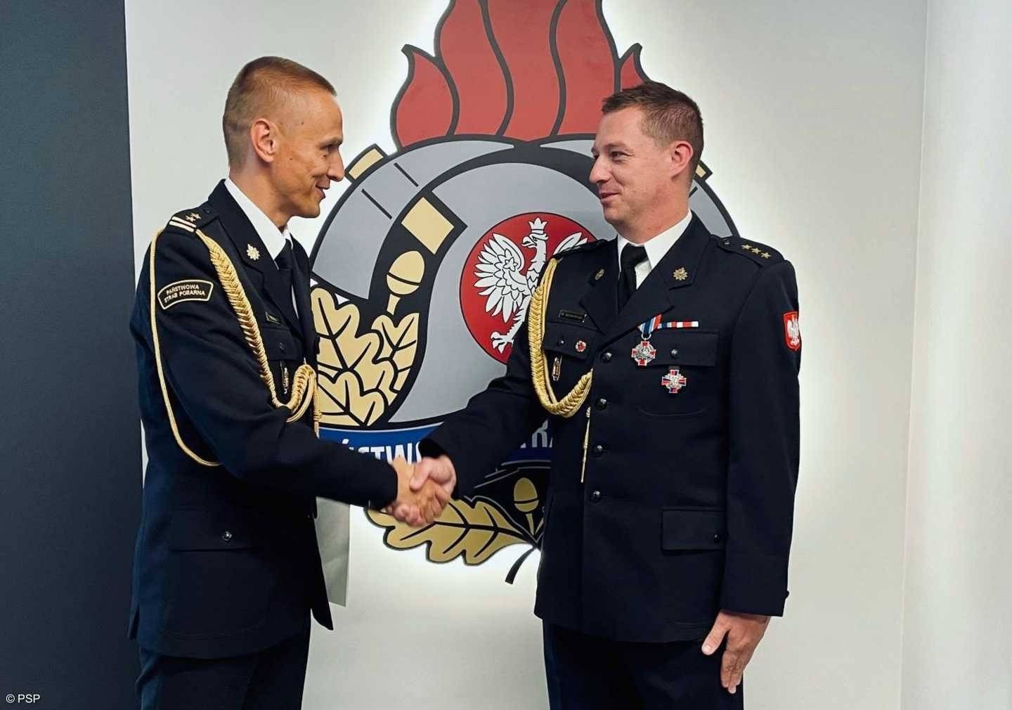 Nowy zastępca komendanta oświęcimskiej Państwowej Straży Pożarnej – FOTO