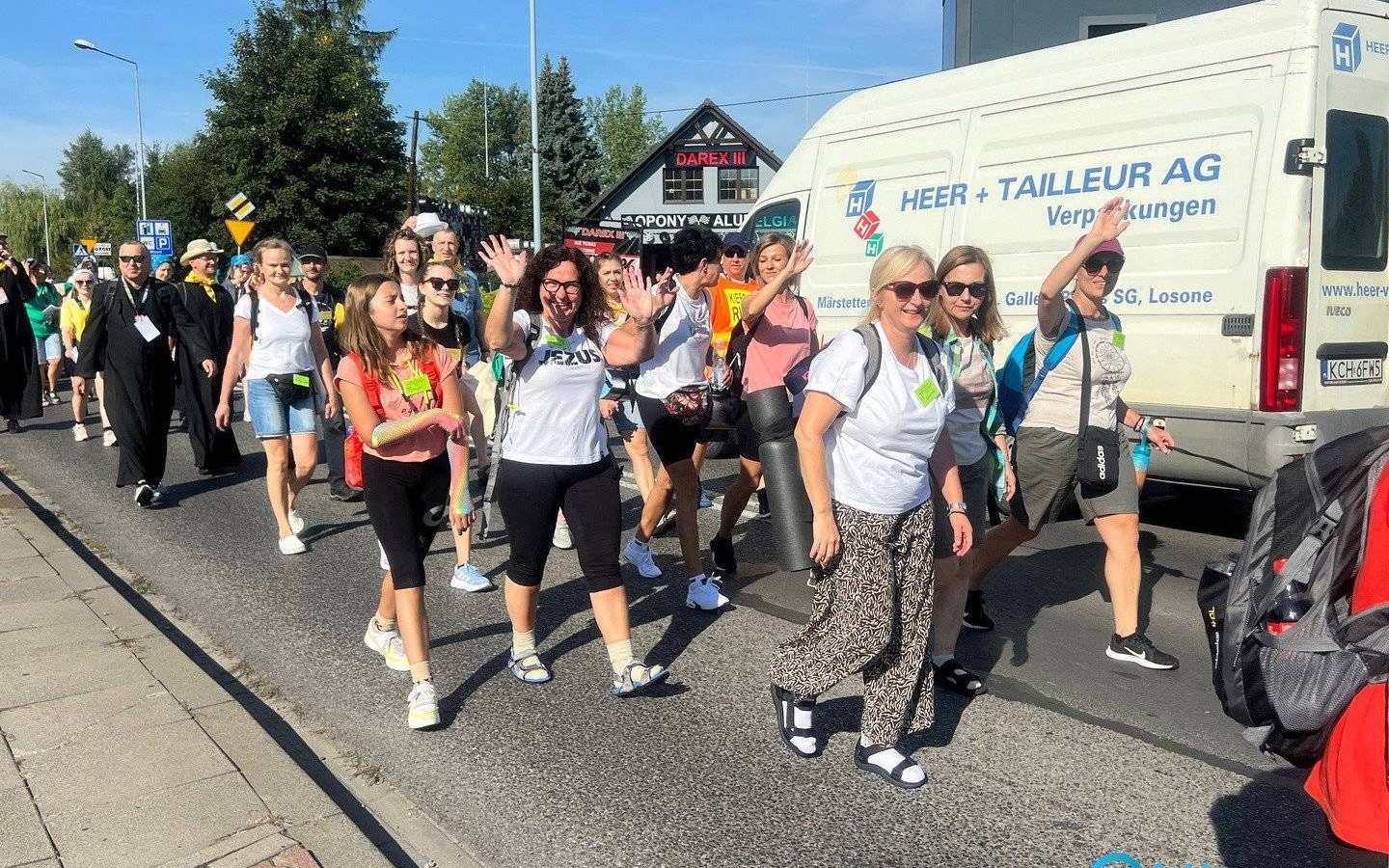 Przejdą 120 kilometrów do Czarnej Madonny – FILM, FOTO