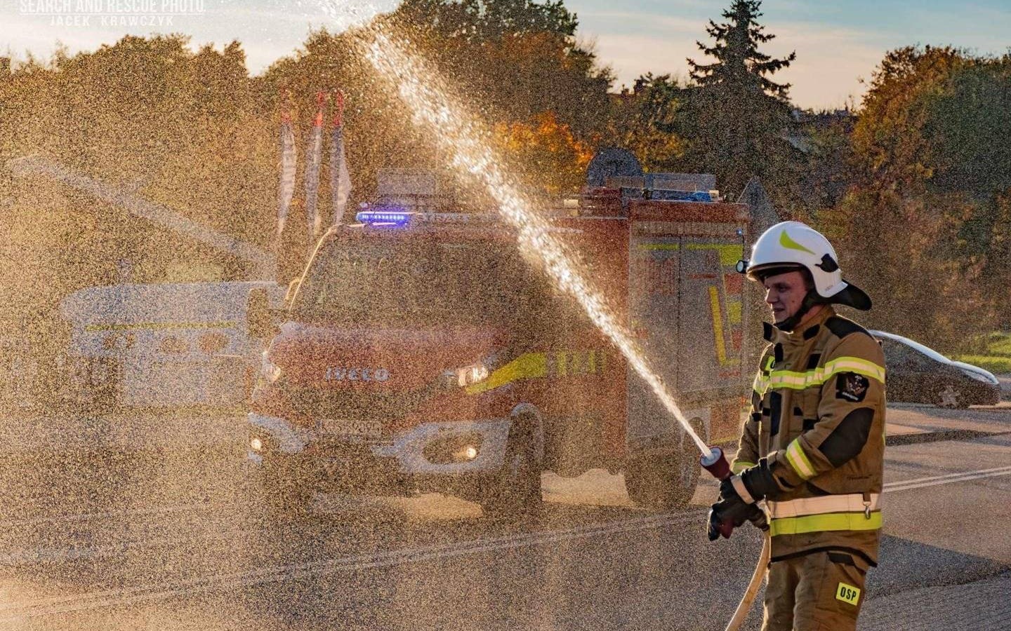 Nowoczesny wóz strażacki wzmacnia OSP w Oświęcimiu – FOTO