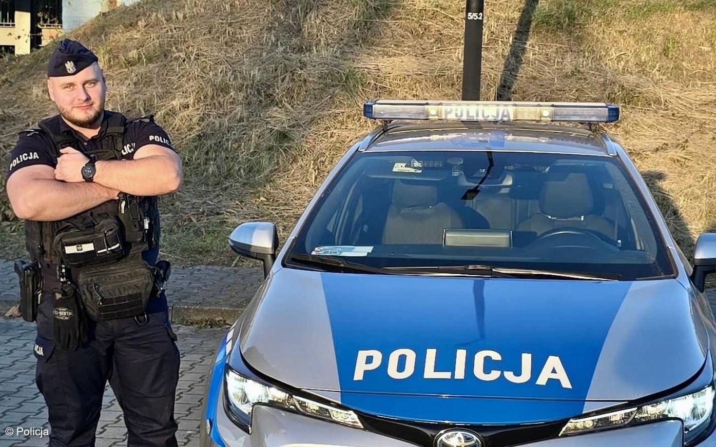 Interwencja poza służbą. Mundurowy zatrzymał pijanego kierowcę skutera