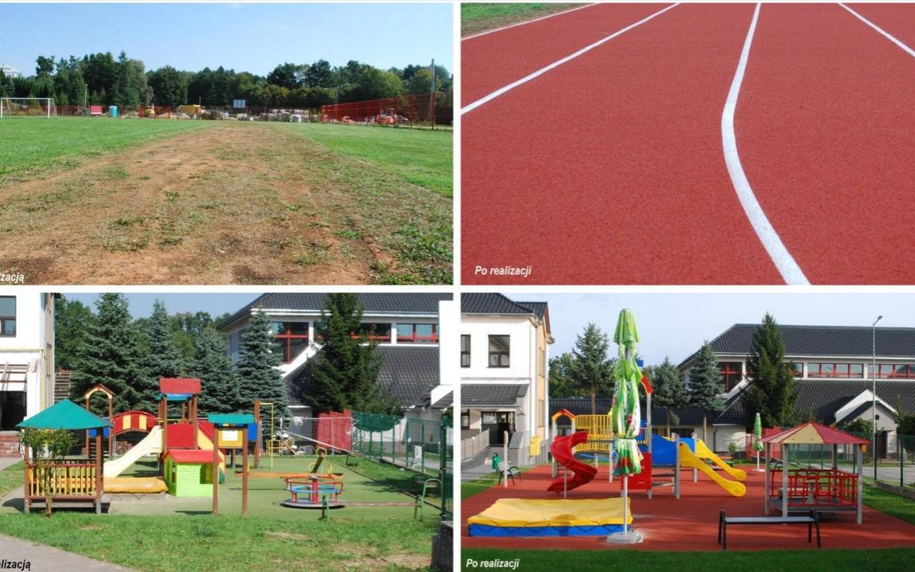 Nowa bieżnia i modernizacja placu zabaw w Osieku – FOTO
