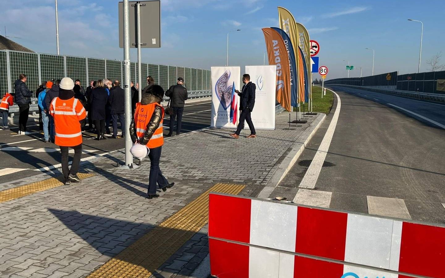 Drogowcy otworzyli pierwszą część obwodnicy Oświęcimia – FILM, FOTO