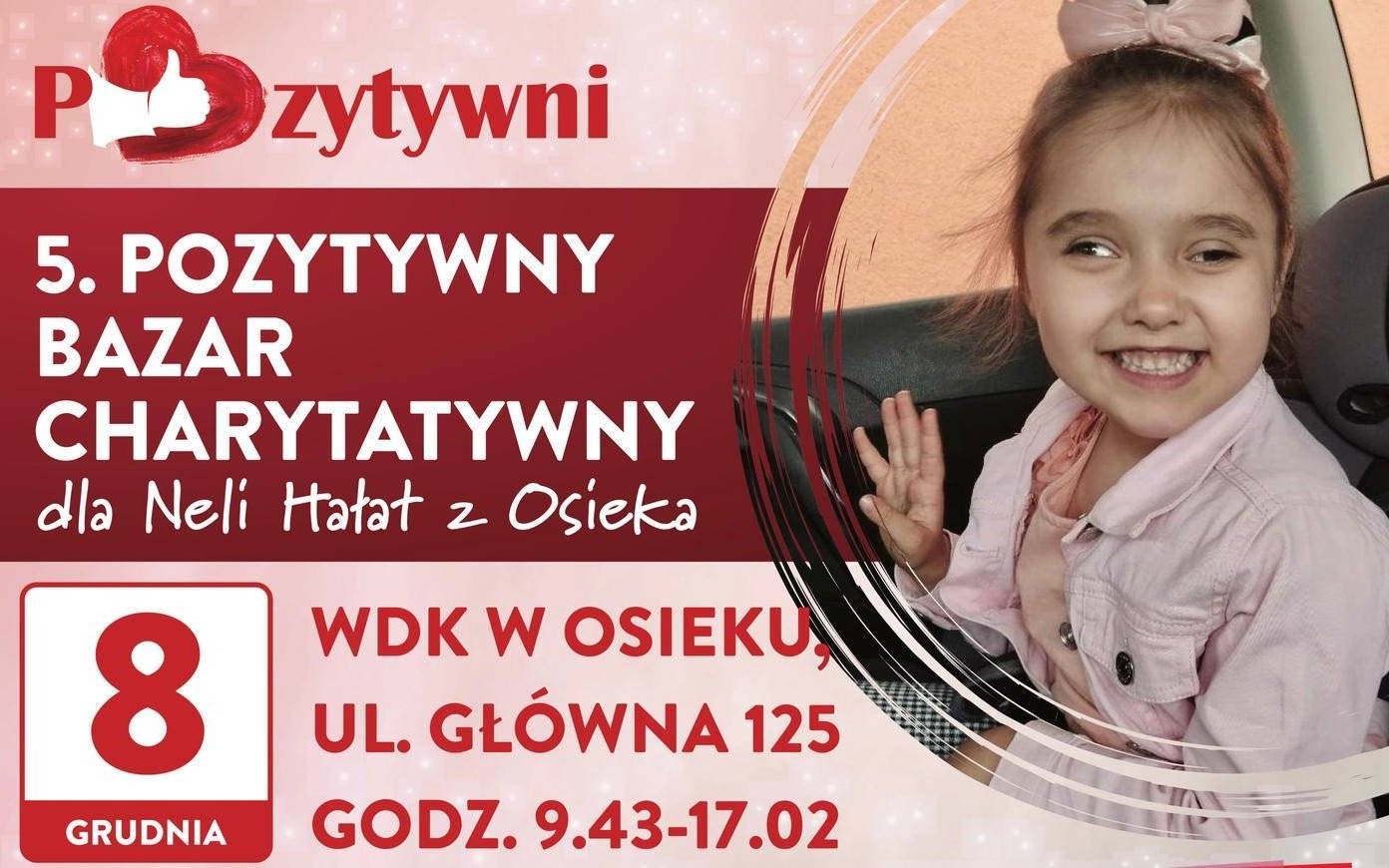 Osiek pomaga. Pozytywny Bazar pełen atrakcji i wsparcia dla Neli – FILM