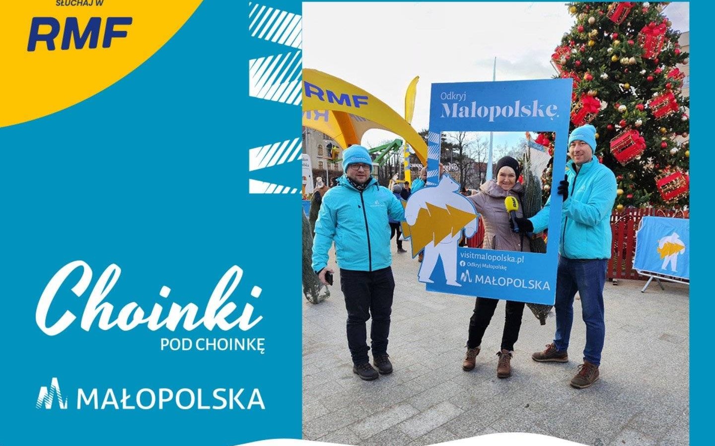 Choinki pod choinkę od RMF FM i Małopolski w Oświęcimiu