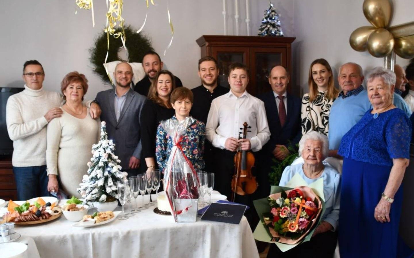 Stulecie urodzin najstarszej mieszkanki Zaborza – FOTO