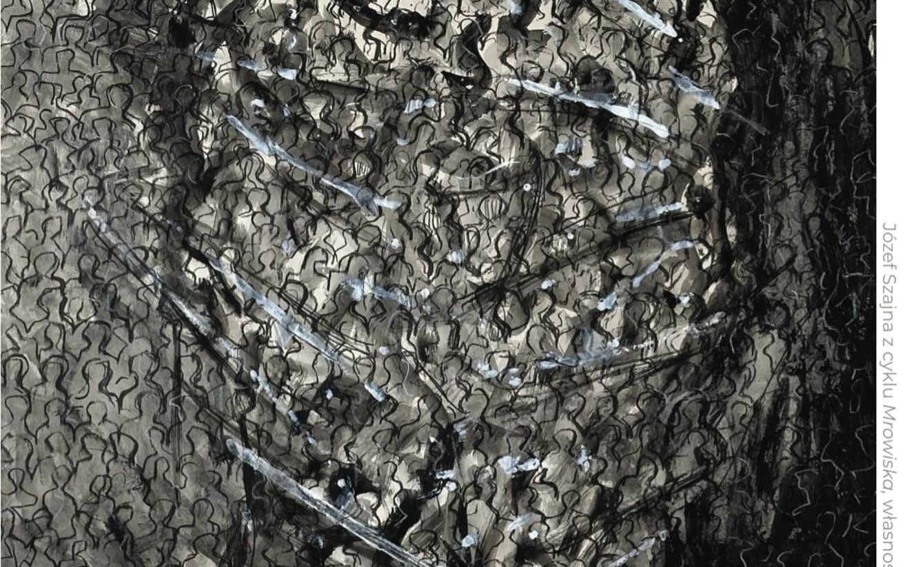 Sztuka jako przestroga: wystawa dzieł Józefa Szajny w Oświęcimiu