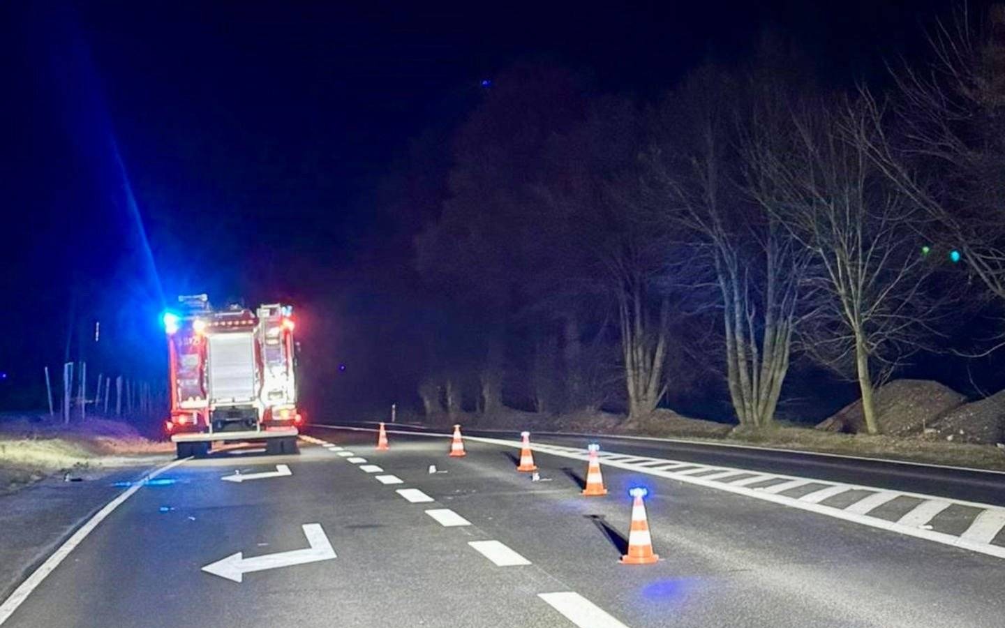 Śmiertelne potrącenie pieszego Przeciszowie