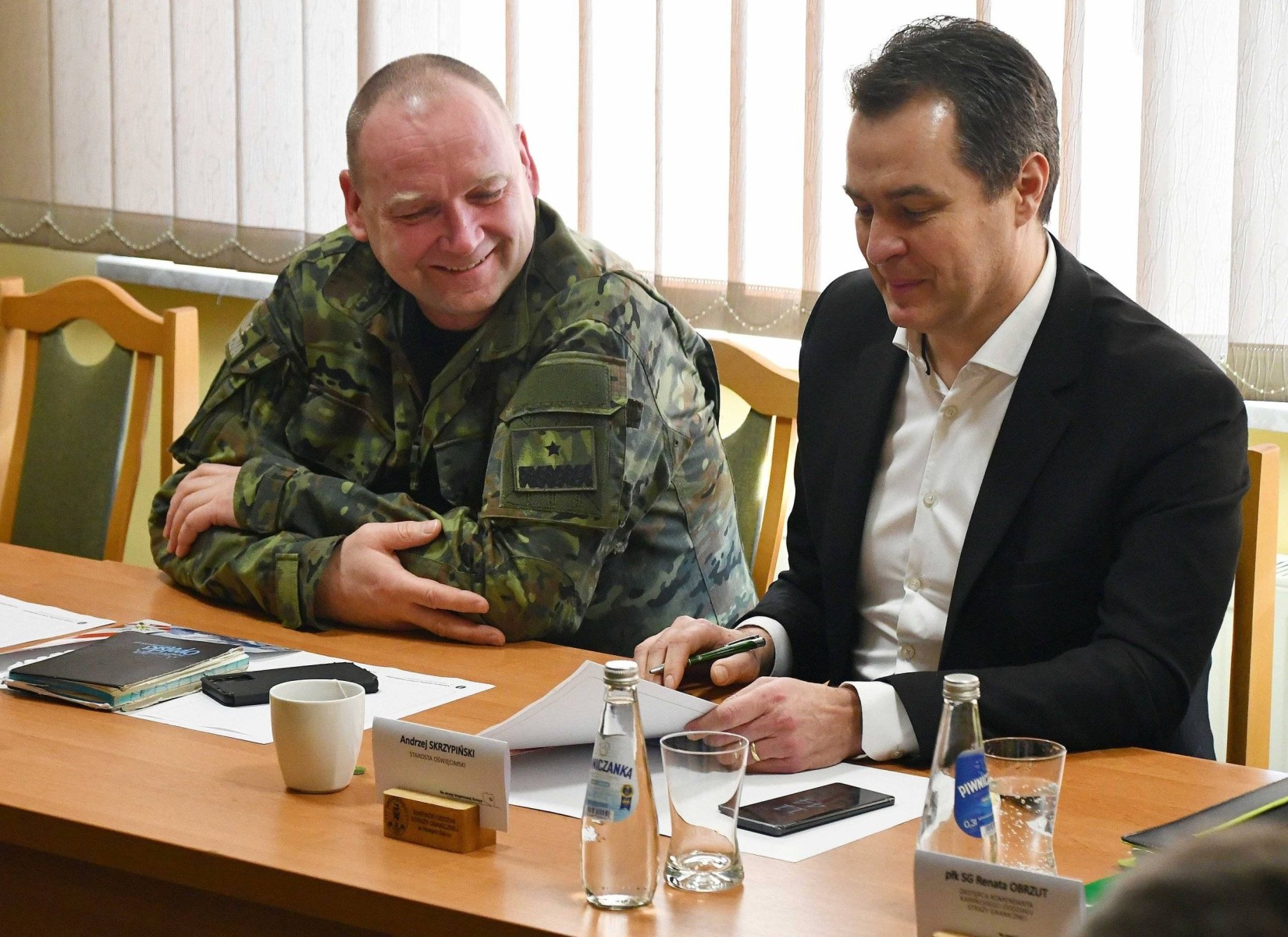 Strażnicy graniczni na stałe w powiecie oświęcimskim