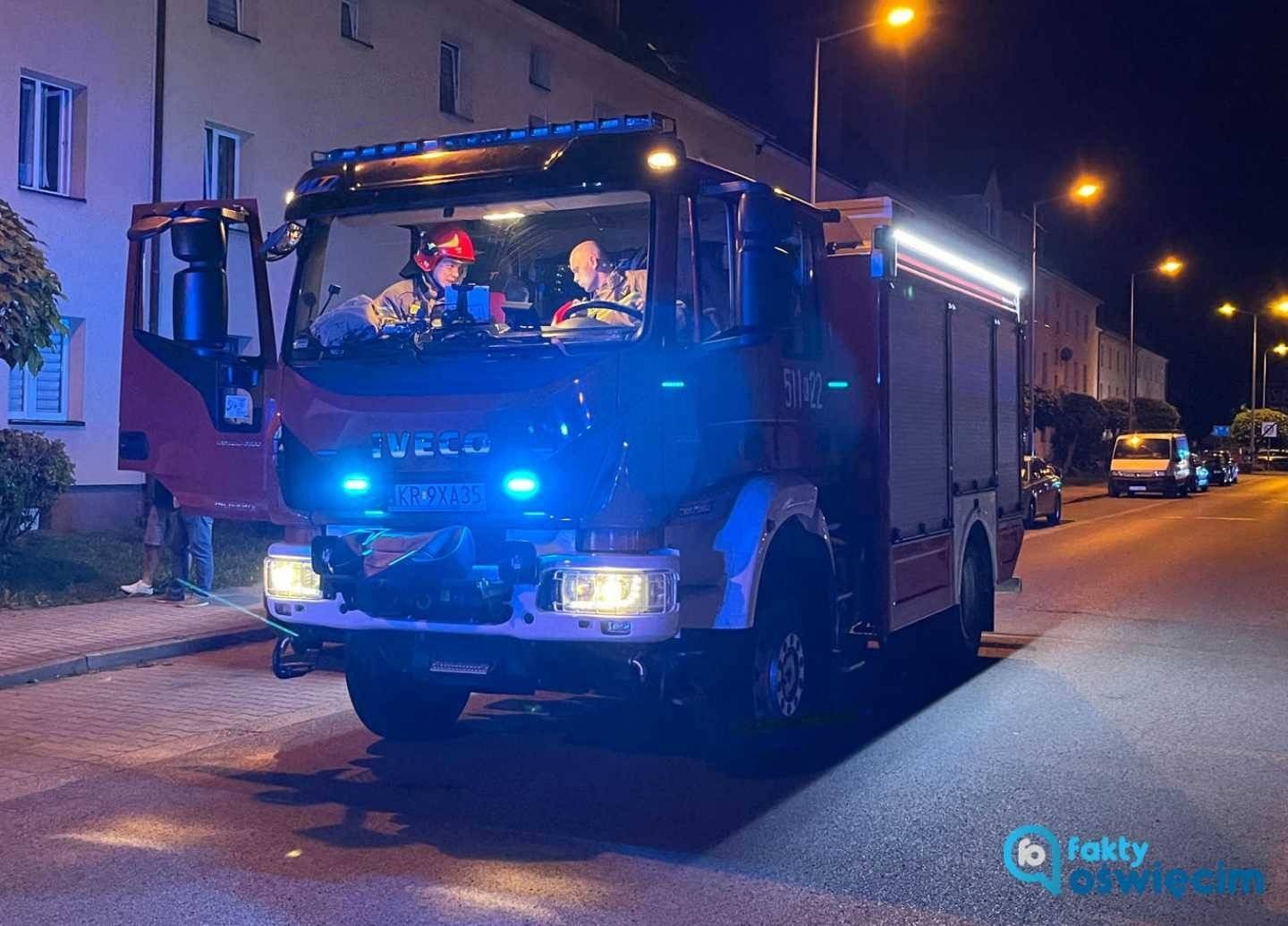 Niesprawny piecyk gazowy. Matka i syn uciekli przed czadem