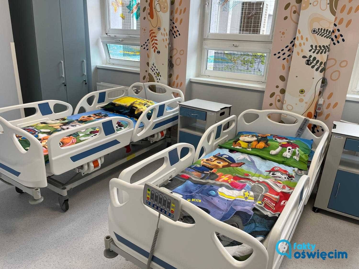 Oddział dziecięcy gotowy. Wkrótce pojawią się w nim pacjenci – FILM