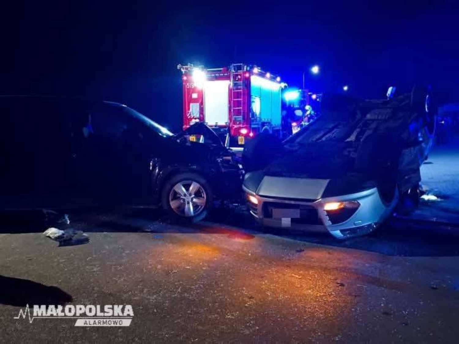 Spowodował czołowe zderzenie i uciekł z miejsca kraksy – FOTO