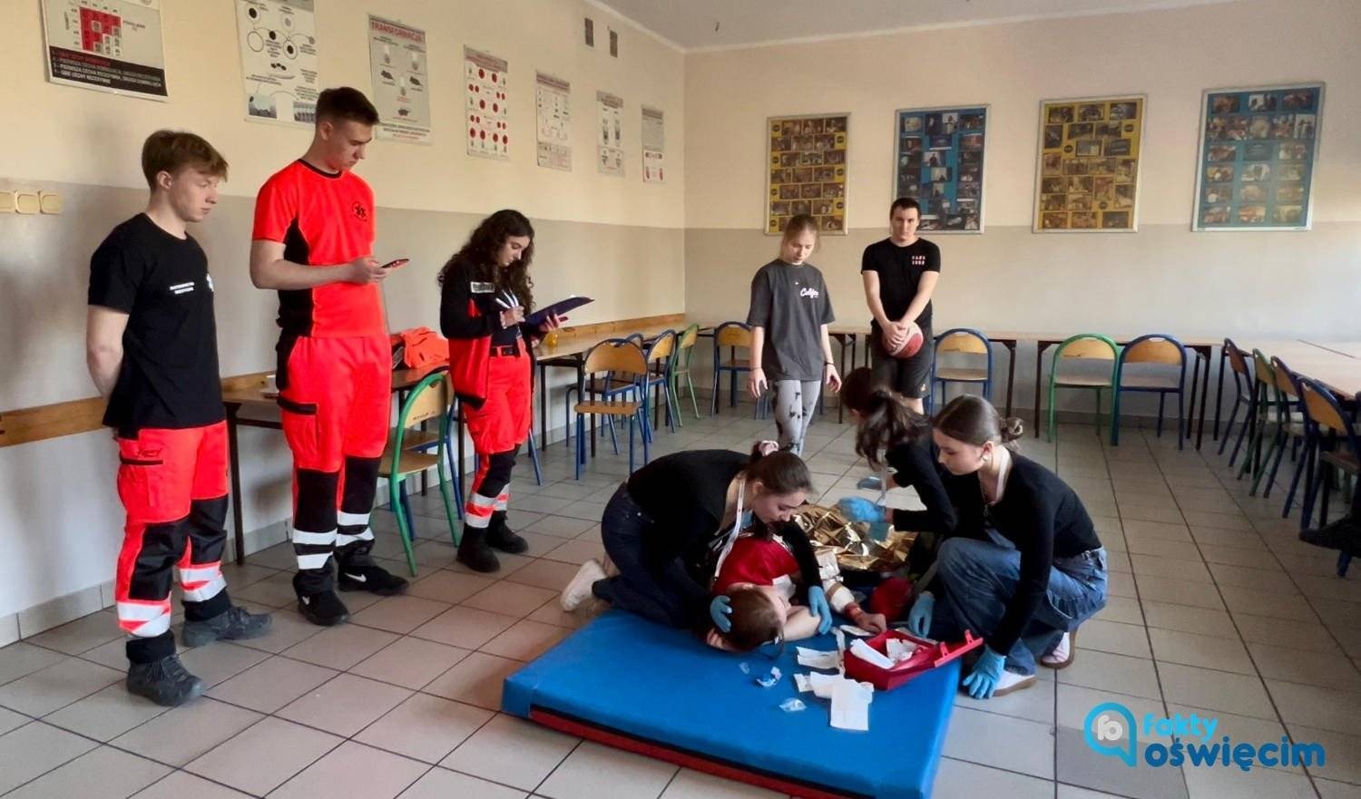 Pierwsza pomoc. Uczniowie zmierzyli się z wyzwaniem – FILM