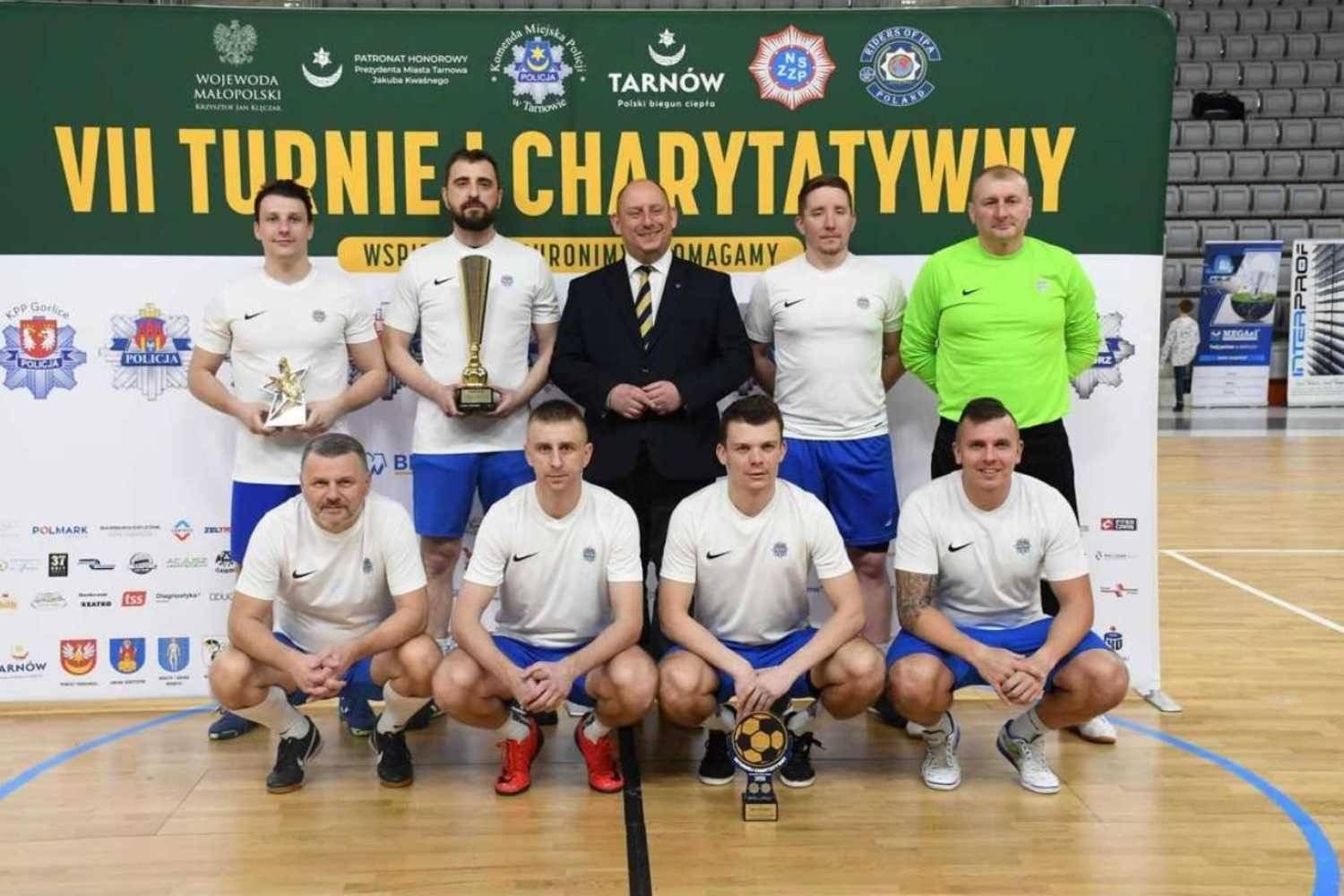 Najlepsi piłkarze służb mundurowych są z Oświęcimia – FOTO