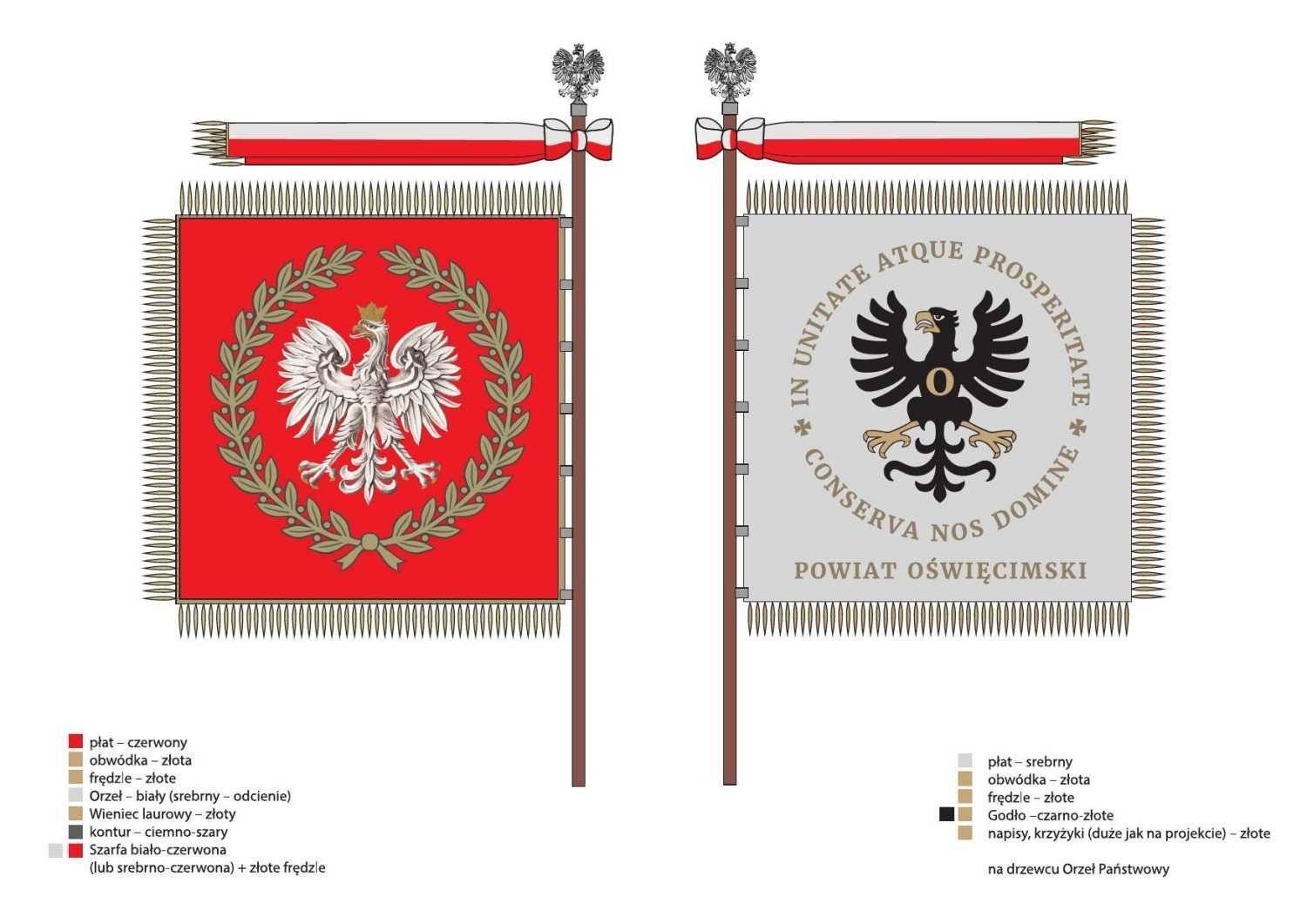 Powiat oświęcimski będzie miał sztandar