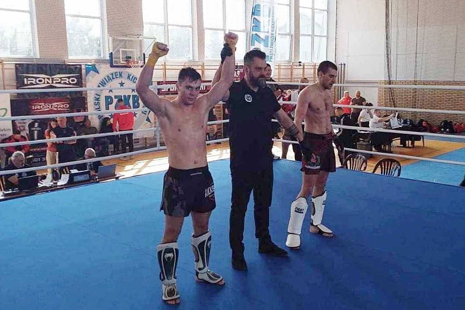 Dominik Matusz na pucharowym podium