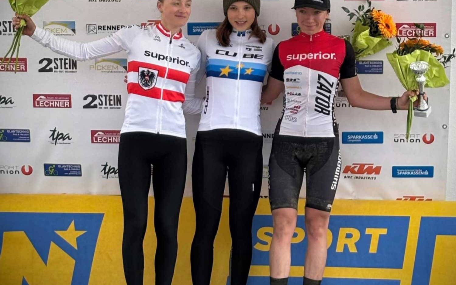 Kolarki z Zatora na austriackich trasach