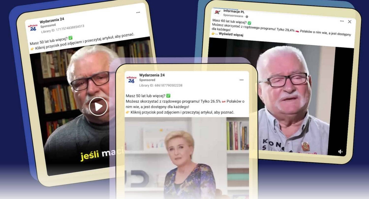 Fałszywy Lech Wałęsa oferuje Polakom po trzy tysiące złotych