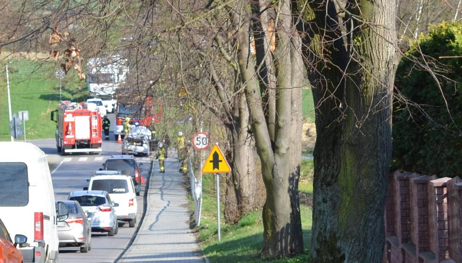 Utrudnienia na skrzyżowaniu Wadowickiej i Plebańskiej w Głębowicach