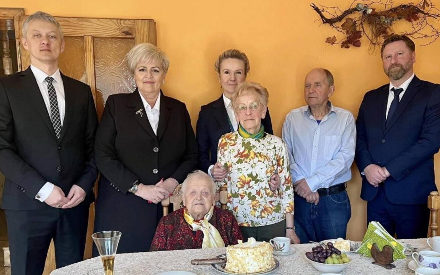 Stulatka z gminy Brzeszcze pełna sił i uśmiechu