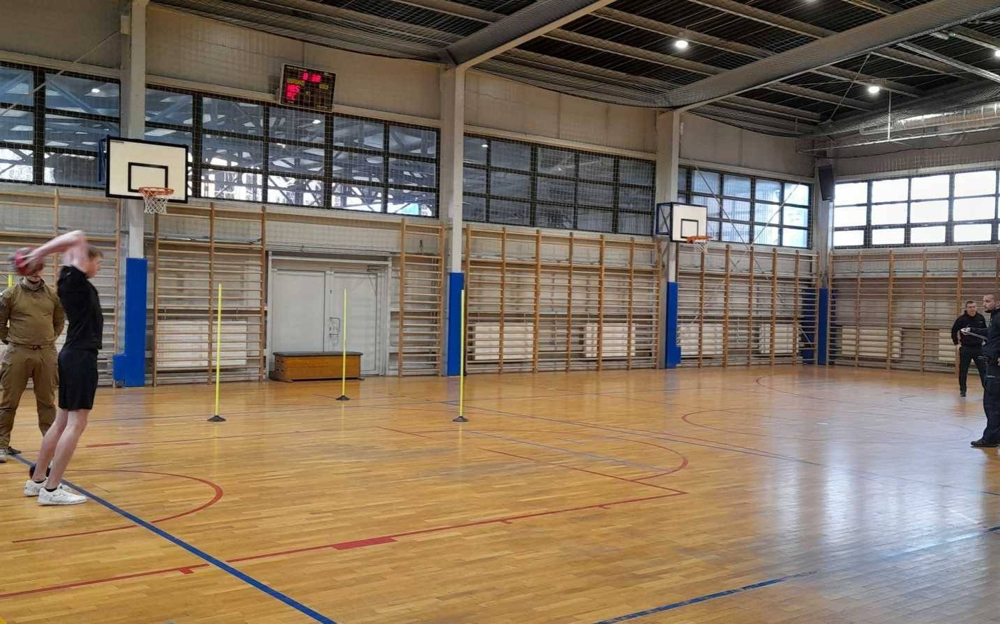 Sprawdzian sprawności przyszłych policjantów