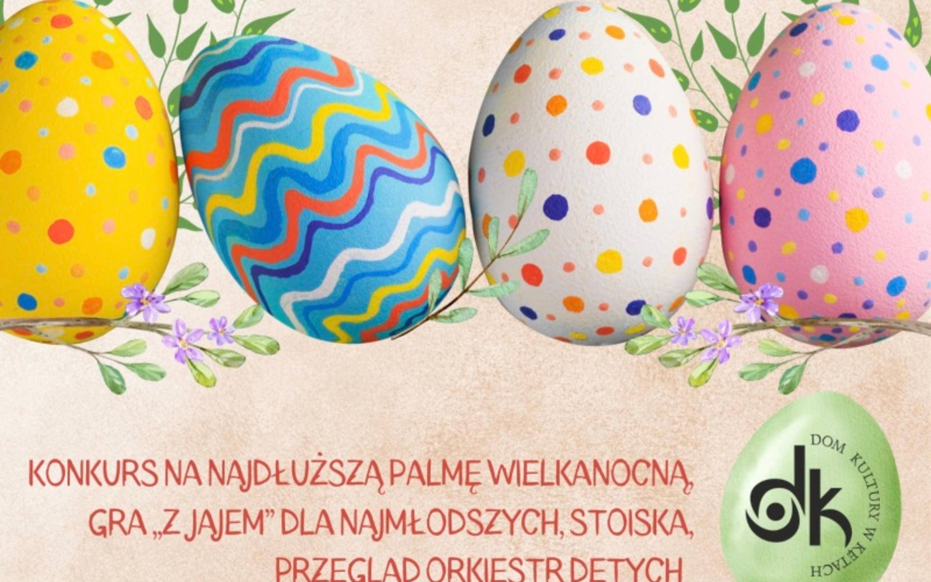 Wielkanocny klimat i muzyka na rynku w Kętach