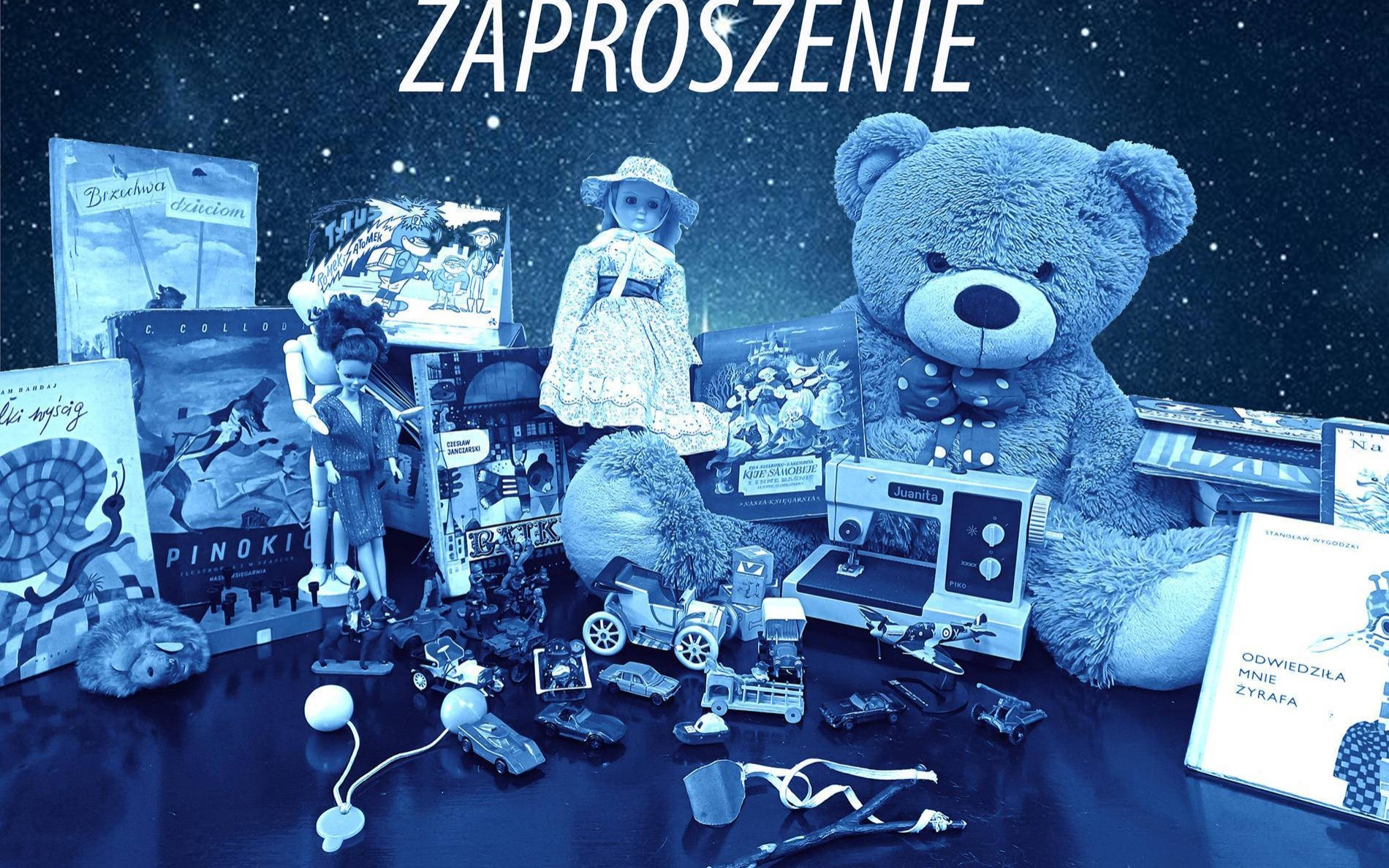 Stare zabawki, bajki z diaskopu i wieczór pod Dębem